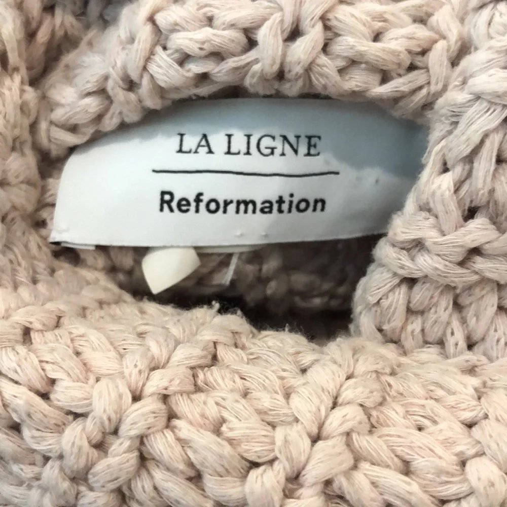 Reformation La Ligne Collaboration Color Me Happy Turtleneck Sweater